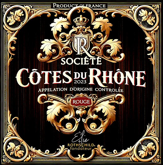 Côtes du Rhône rouge Rsociété